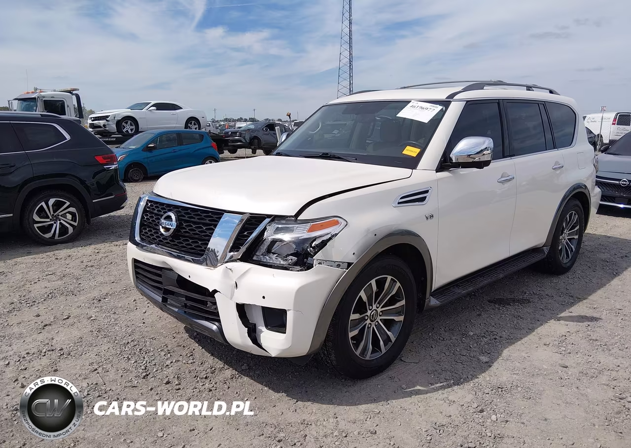 2019 Nissan Armada Sl VIN:JN8AY2ND4KX008072 - 2