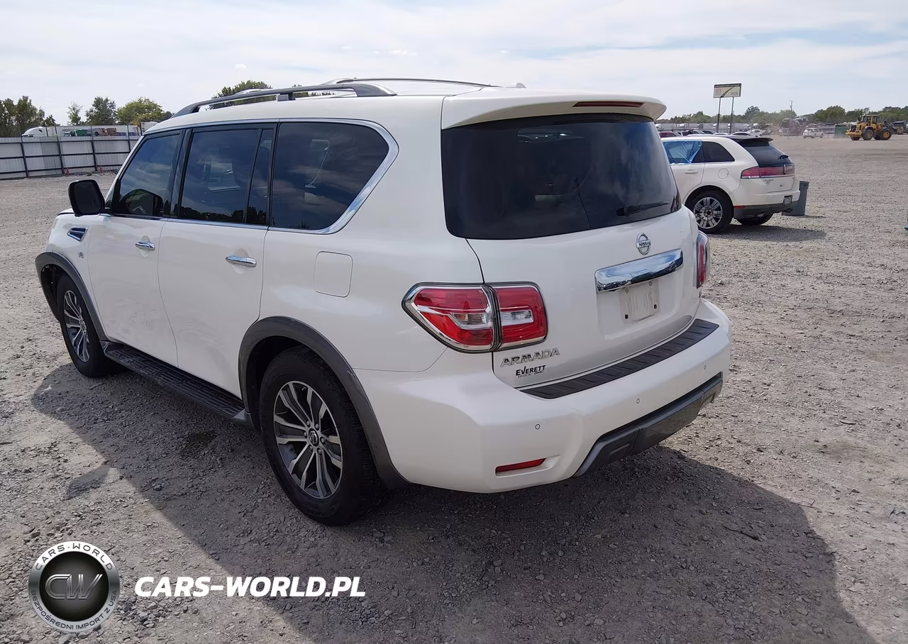 2019 Nissan Armada Sl VIN:JN8AY2ND4KX008072 - 3
