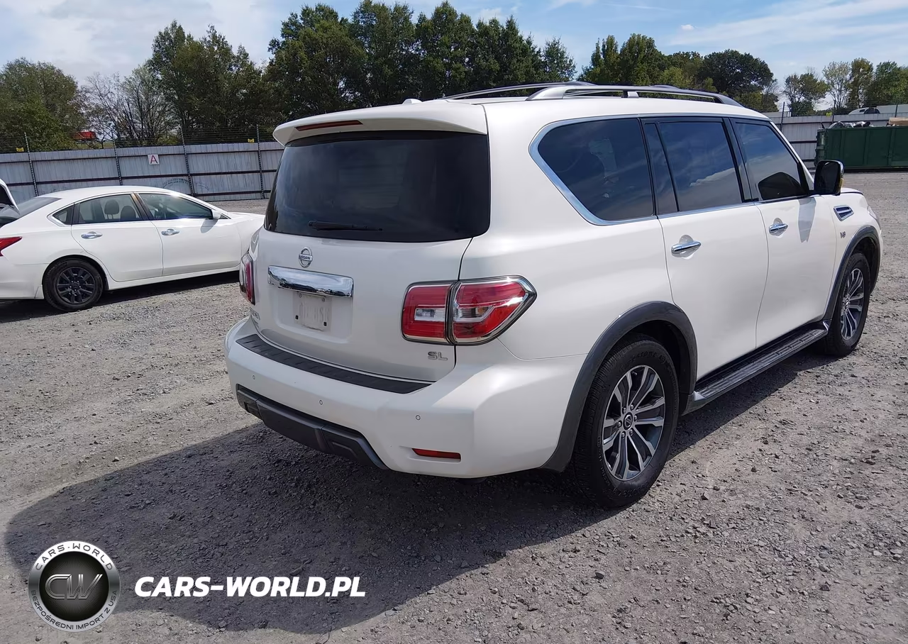 2019 Nissan Armada Sl VIN:JN8AY2ND4KX008072 - 4