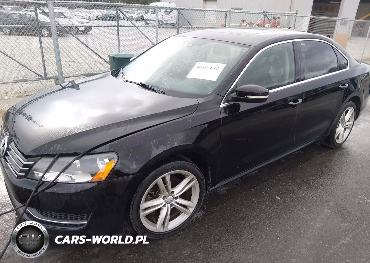 2014 Volkswagen Passat 1.8T Se VIN:1VWBT7A37EC034389 - 2