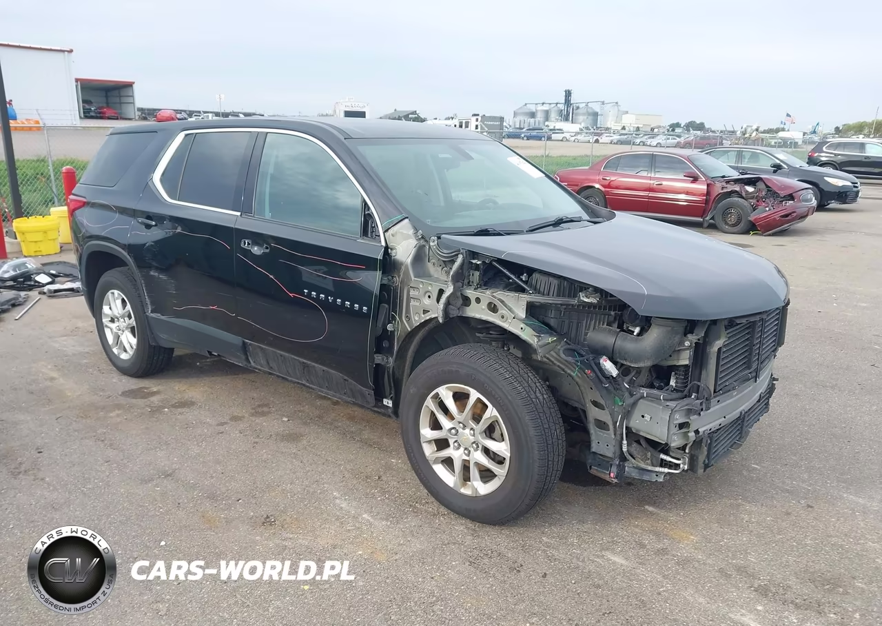 2019 Chevrolet Traverse Ls VIN:1GNEVFKW3KJ306870 - 1