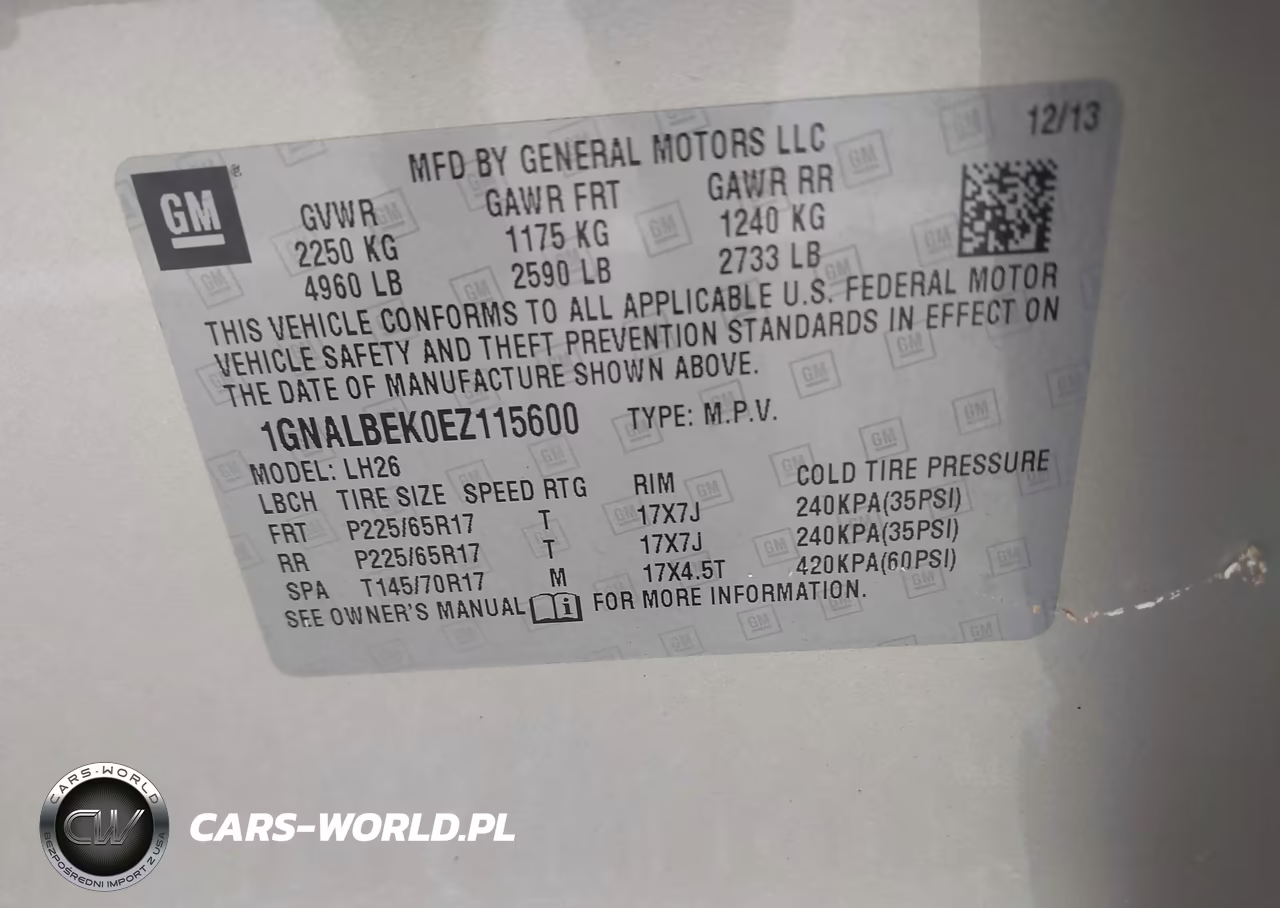 2014 Chevrolet Equinox Lt VIN:1GNALBEK0EZ115600 - 9