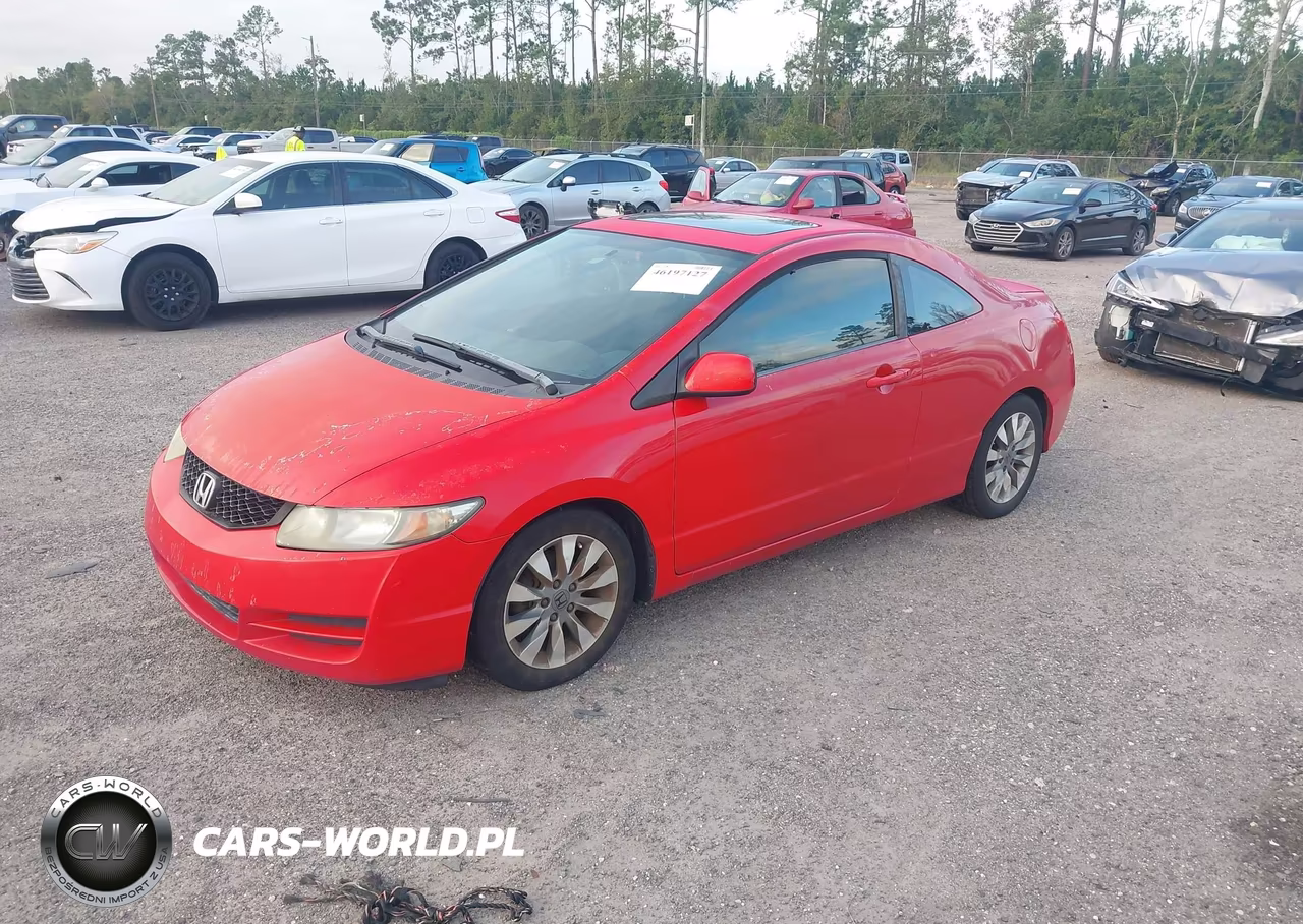 2009 Honda Civic Cpe Ex VIN:2HGFG12899H512235 - 2
