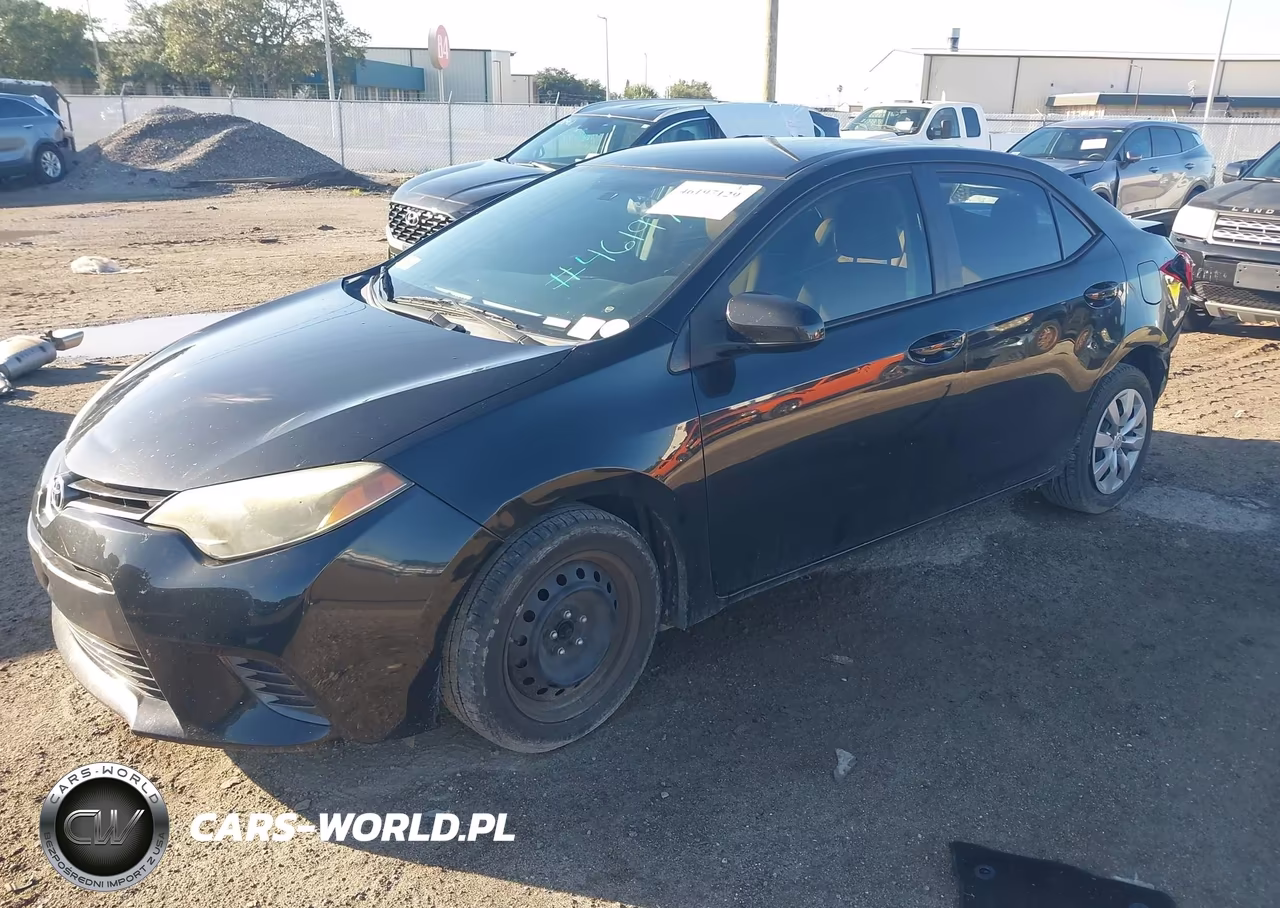 2015 Toyota Corolla Le VIN:2T1BURHEXFC266724 - 2