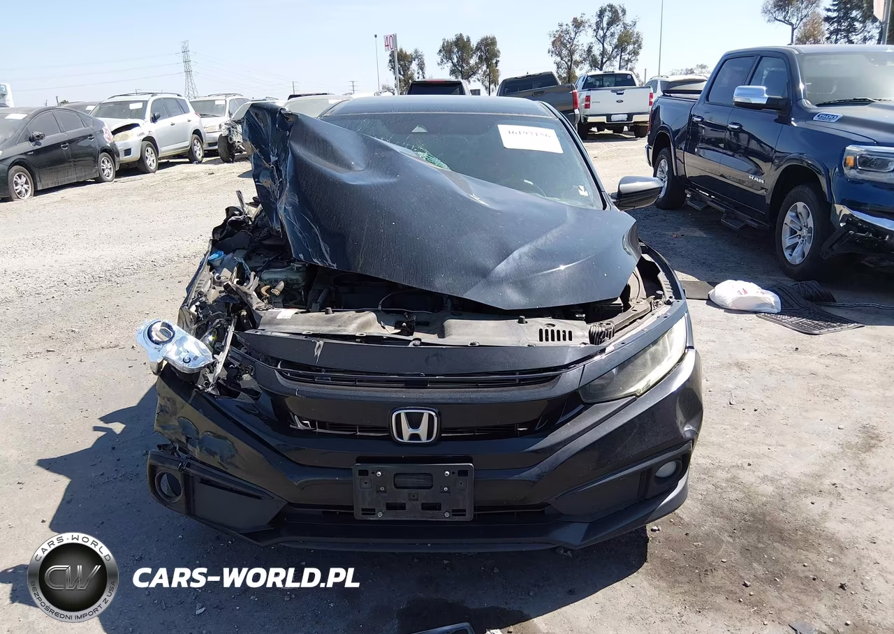 2019 Honda Civic Sport VIN:2HGFC2F85KH559652 - 12