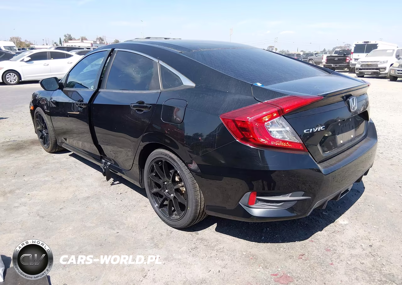 2019 Honda Civic Sport VIN:2HGFC2F85KH559652 - 3