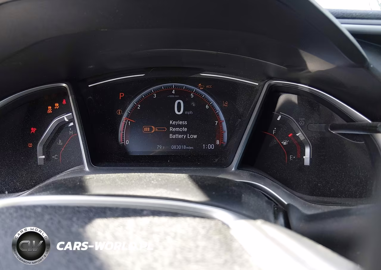 2019 Honda Civic Sport VIN:2HGFC2F85KH559652 - 7