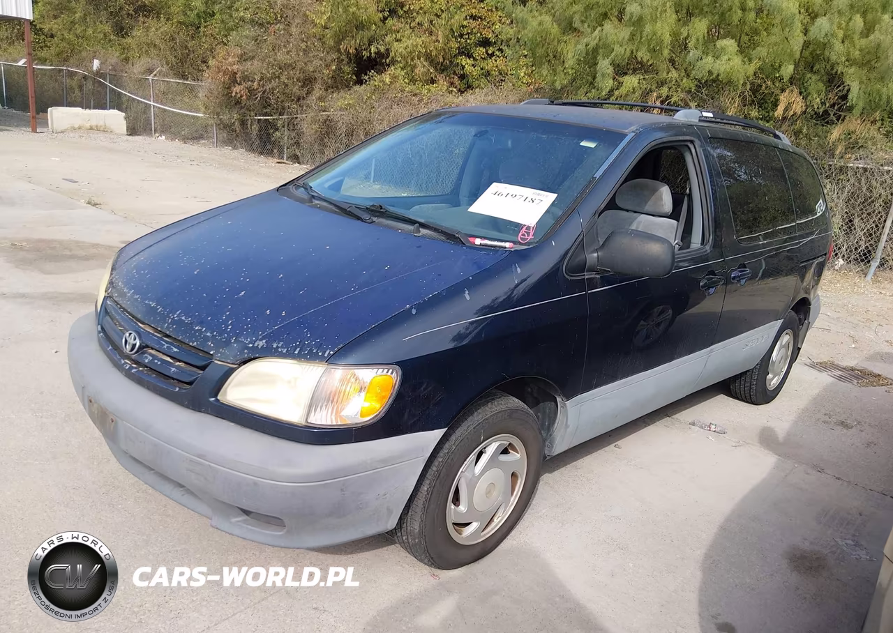 2001 Toyota Sienna Le VIN:4T3ZF13C91U359409 - 2