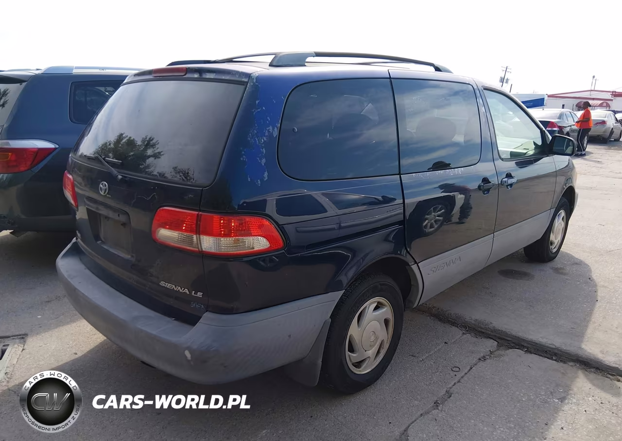 2001 Toyota Sienna Le VIN:4T3ZF13C91U359409 - 4