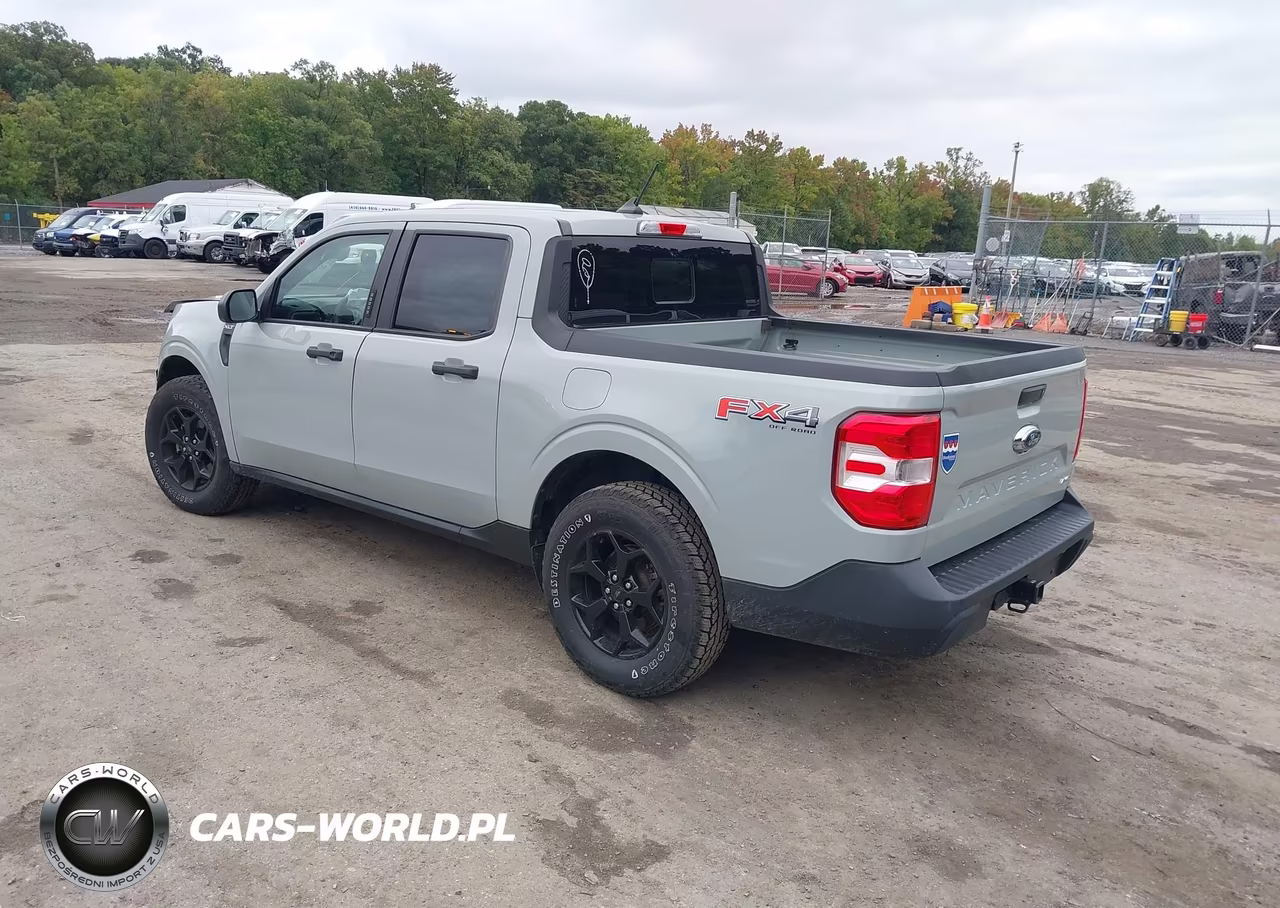 2022 Ford Maverick Xlt VIN:3FTTW8F90NRA22023 - 3