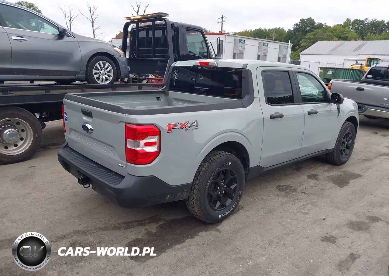 2022 Ford Maverick Xlt VIN:3FTTW8F90NRA22023 - 4