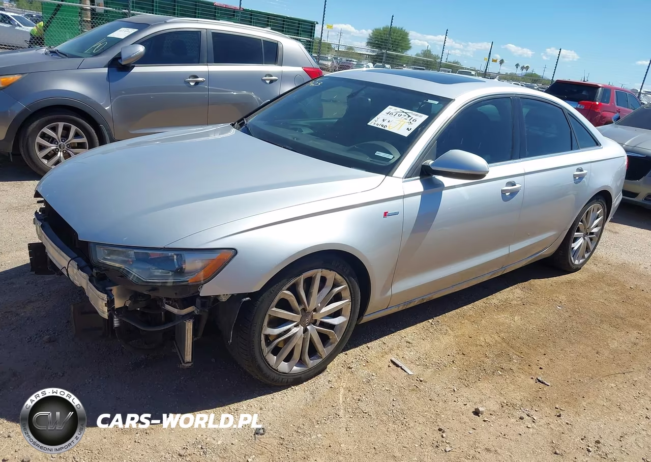 2012 Audi A6 3.0 Premium VIN:WAUGGAFC2CN038853 - 2