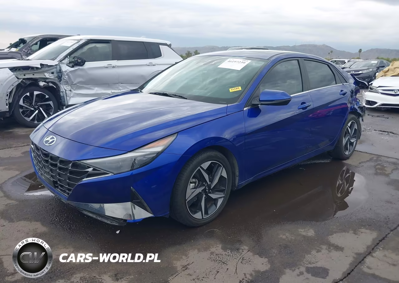 2023 Hyundai Elantra Hybrid Limited VIN:KMHLN4AJ2PU077674 - 2