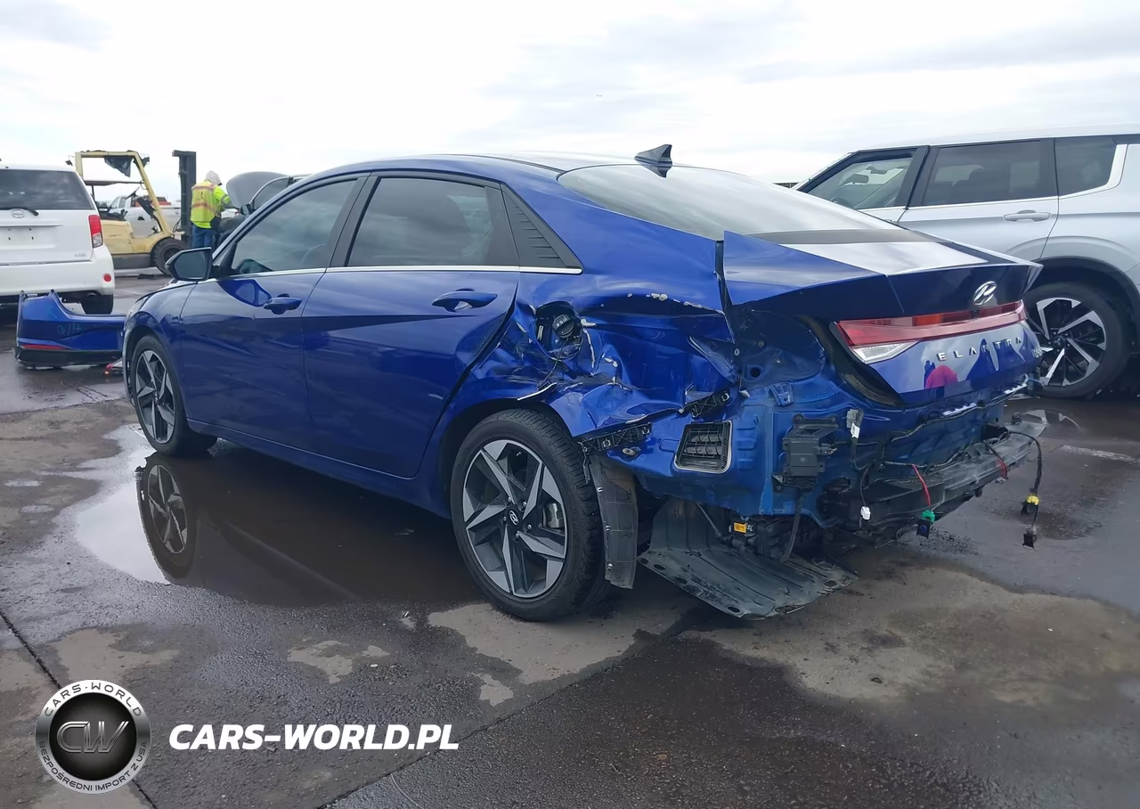 2023 Hyundai Elantra Hybrid Limited VIN:KMHLN4AJ2PU077674 - 3