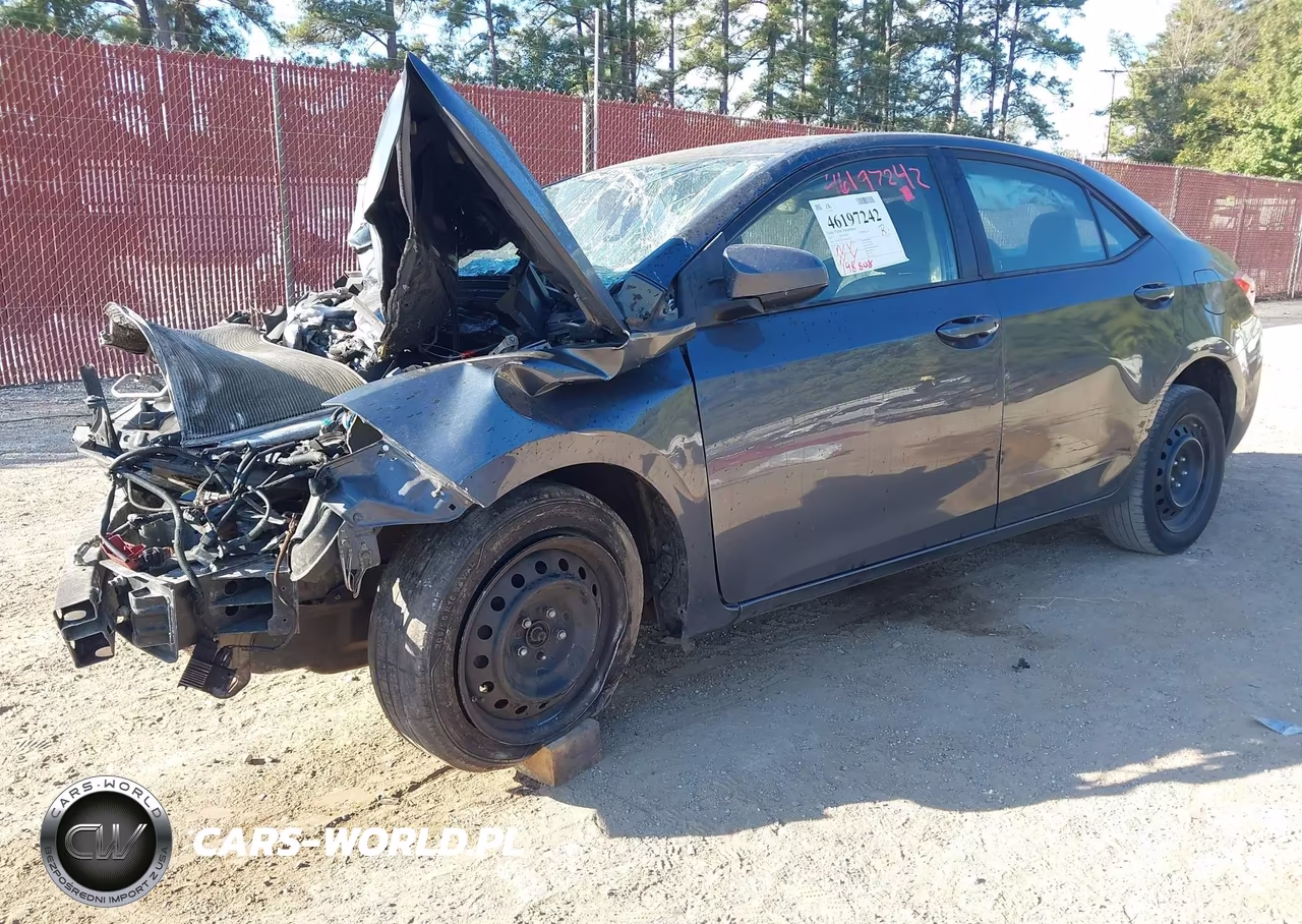 2017 Toyota Corolla Le VIN:5YFBURHE7HP601652 - 2