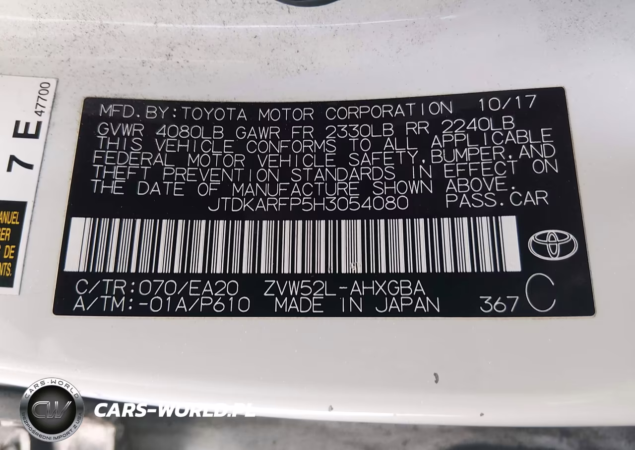 2017 Toyota Prius Prime Premium VIN:JTDKARFP5H3054080 - 9