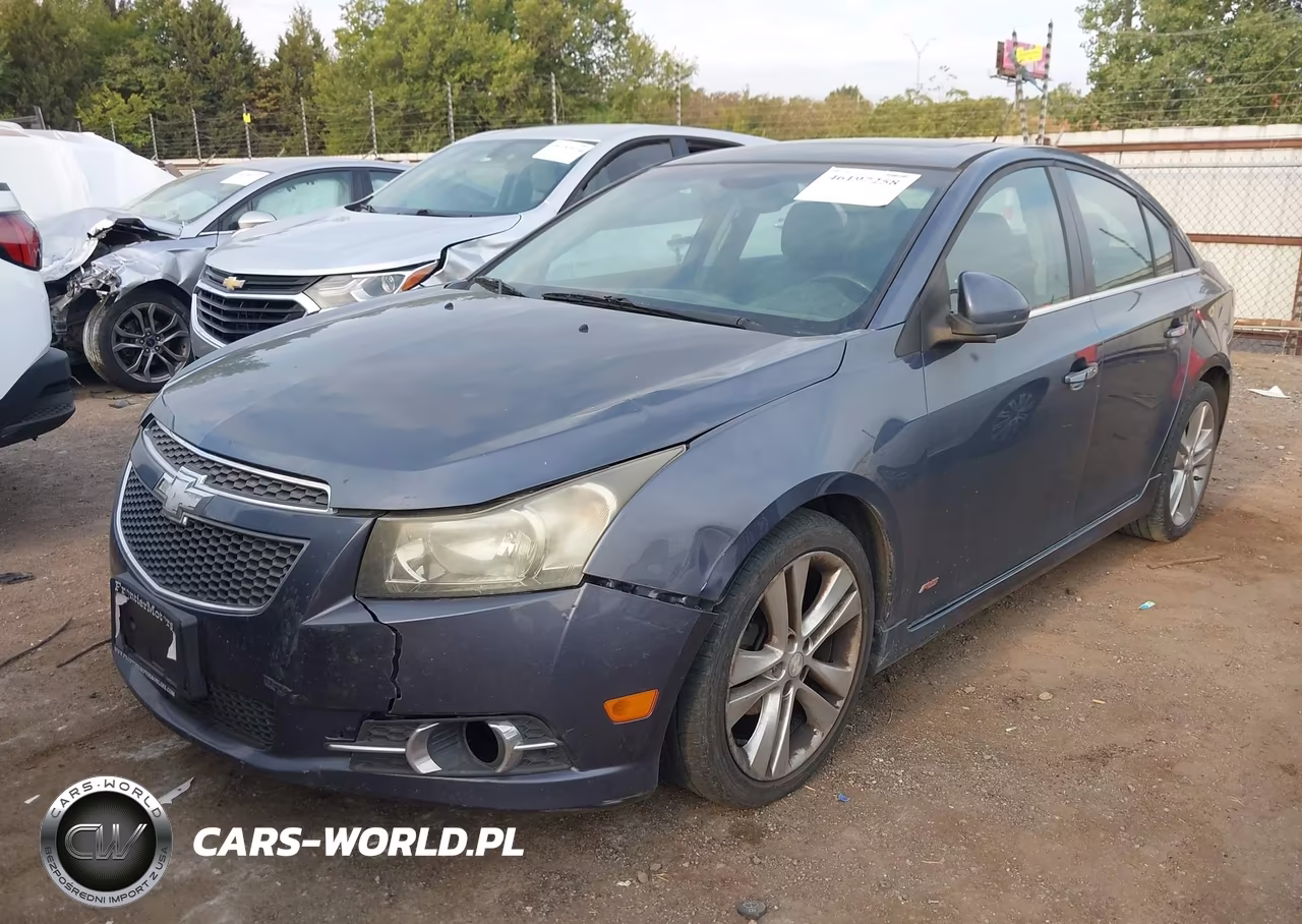 2013 Chevrolet Cruze Ltz VIN:1G1PG5SB0D7146796 - 2