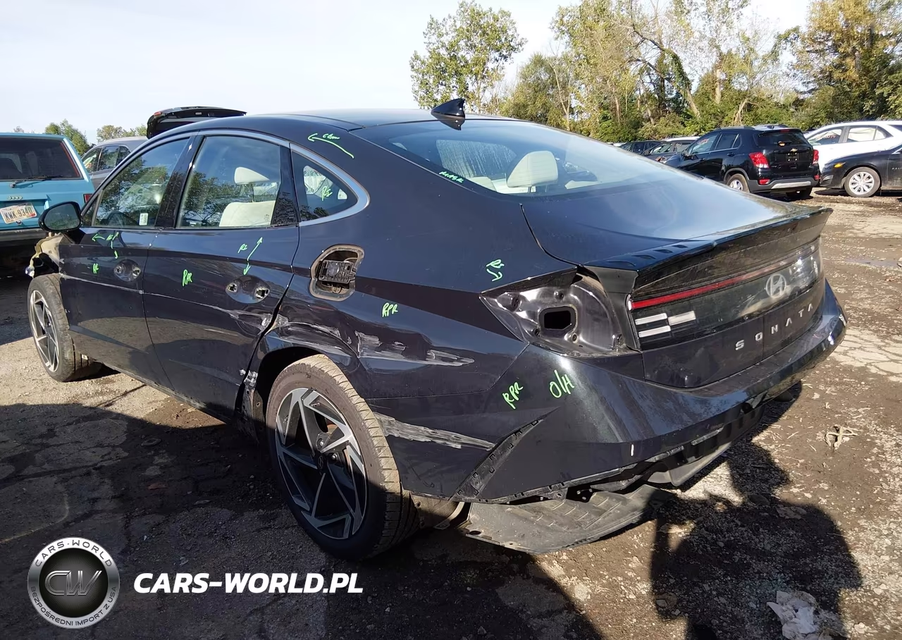 2024 Hyundai Sonata Sel VIN:KMHL14JA4RA382917 - 3