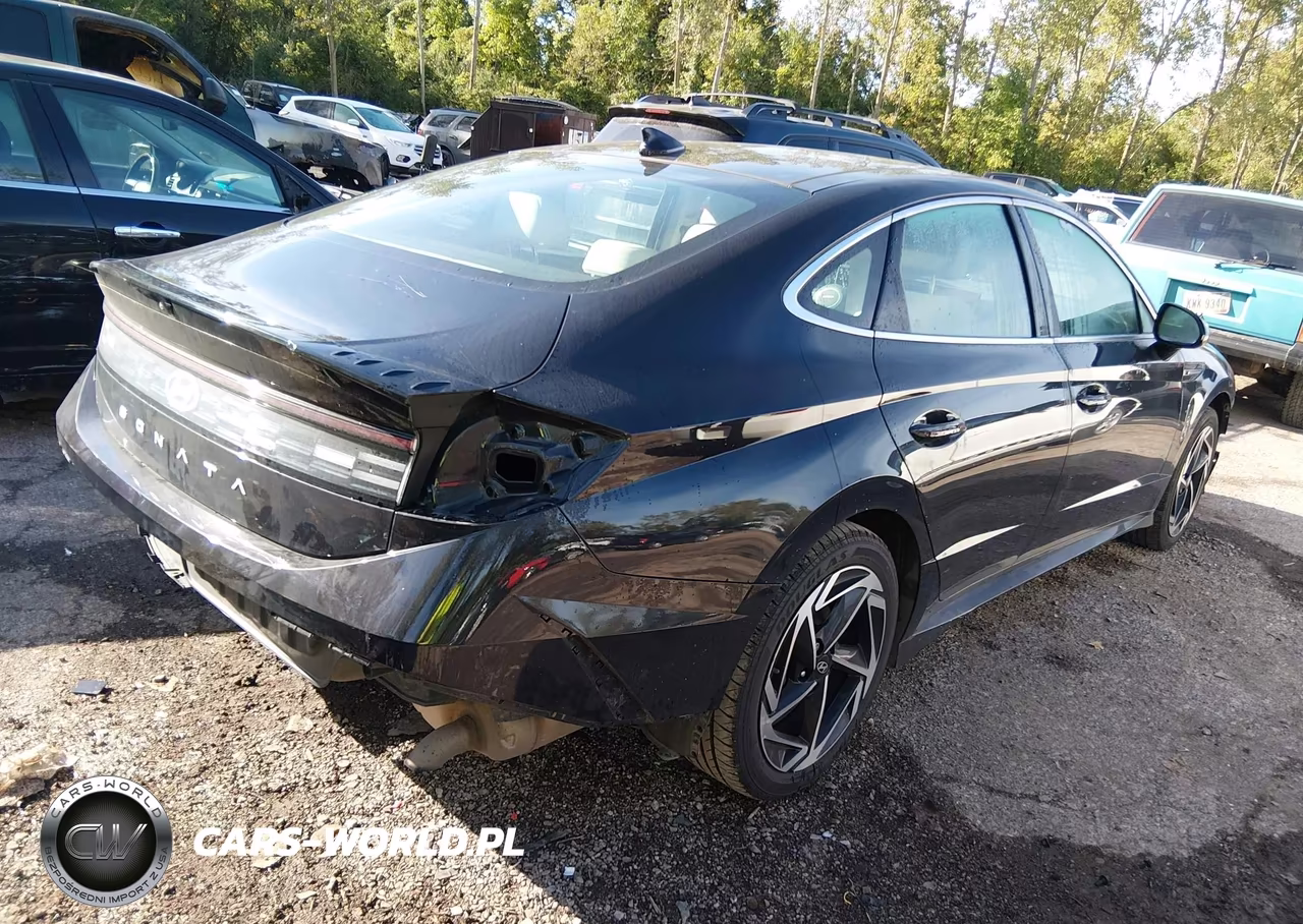2024 Hyundai Sonata Sel VIN:KMHL14JA4RA382917 - 4