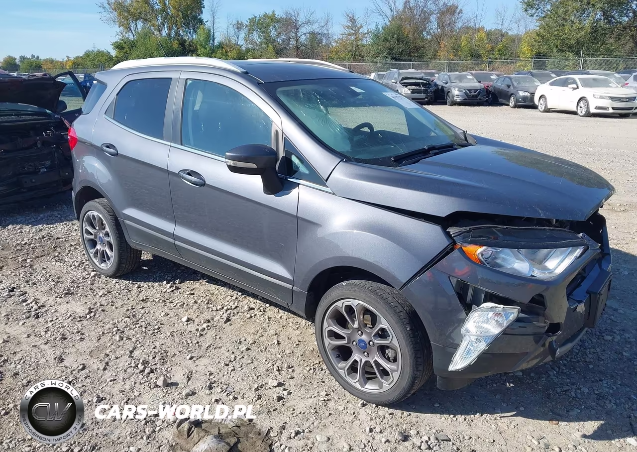 2022 Ford Ecosport Titanium VIN:MAJ6S3KL2NC463198 - 1