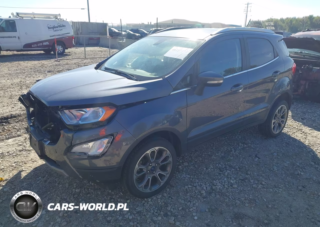 2022 Ford Ecosport Titanium VIN:MAJ6S3KL2NC463198 - 2
