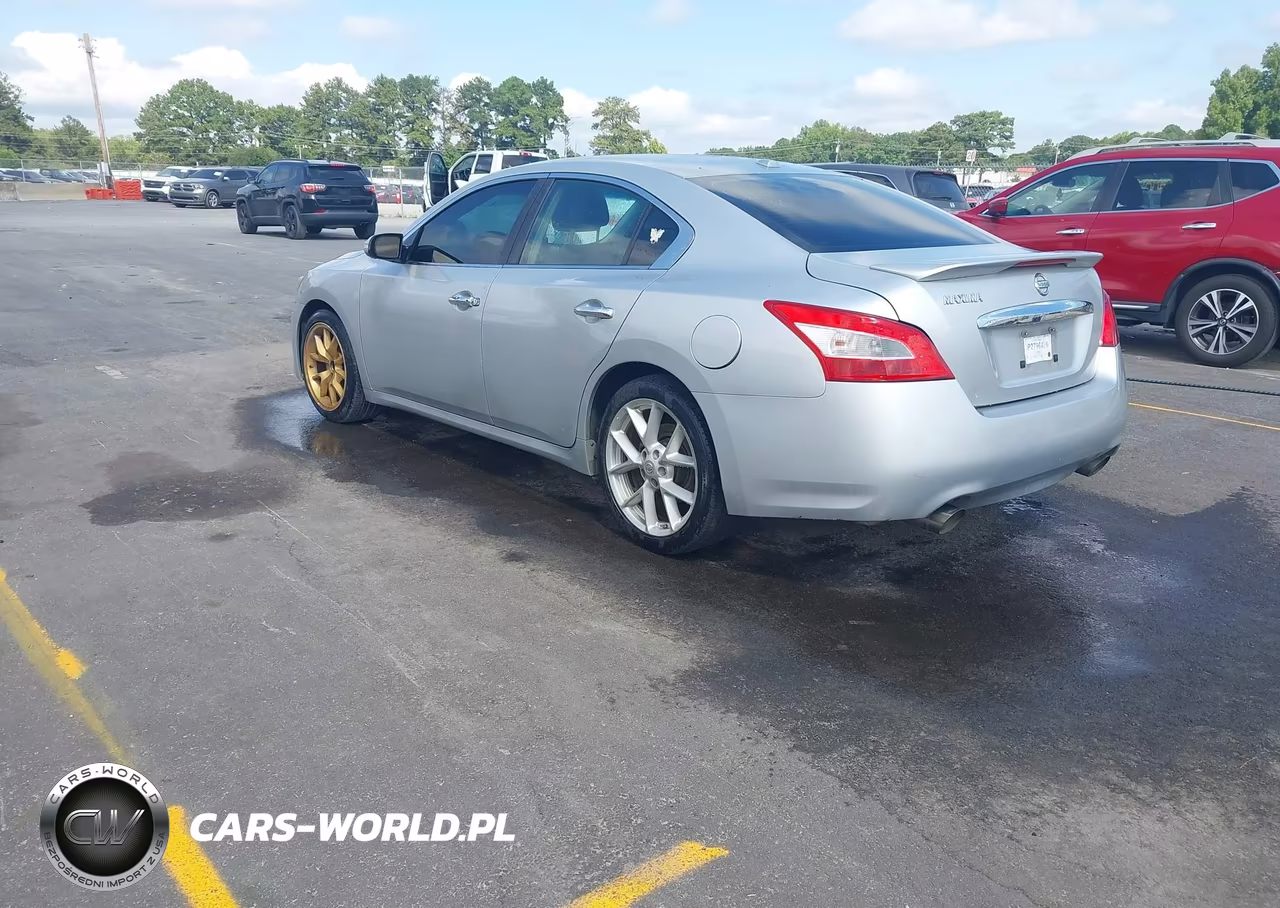 2009 Nissan Maxima 3.5 Sv VIN:1N4AA51E39C835410 - 3