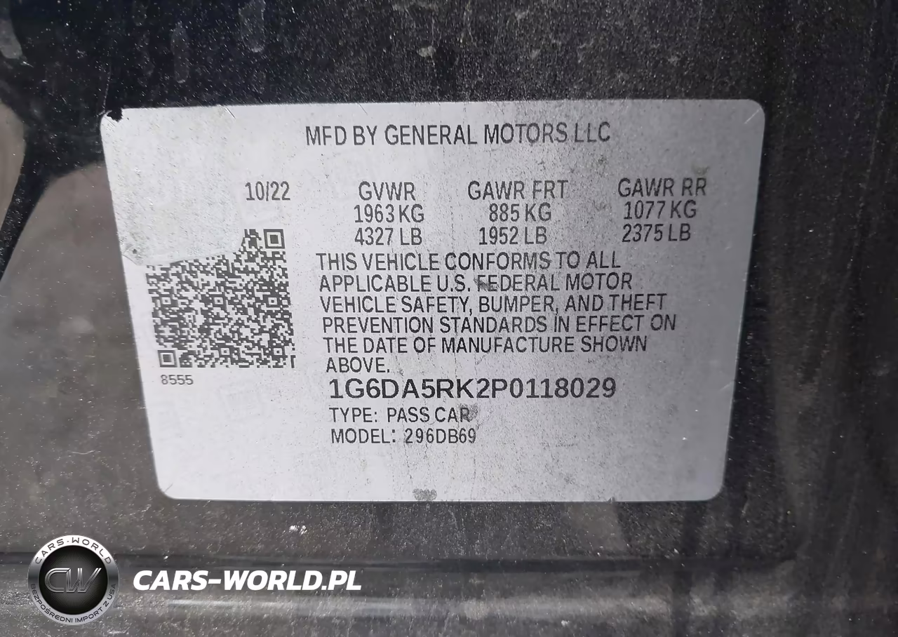 2023 Cadillac Ct4 Luxury VIN:1G6DA5RK2P0118029 - 9
