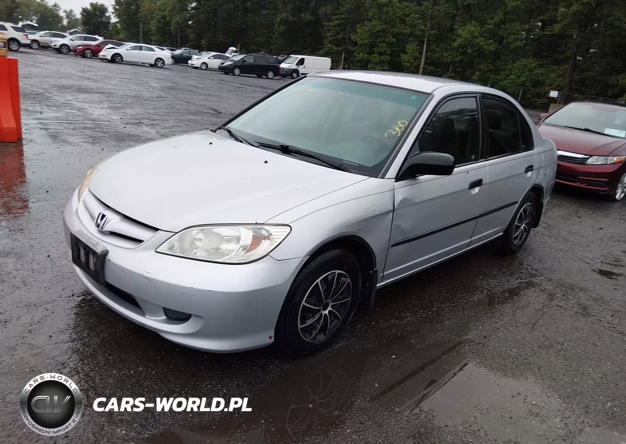 2005 Honda Civic Vp VIN:1HGES16305L017587 - 2