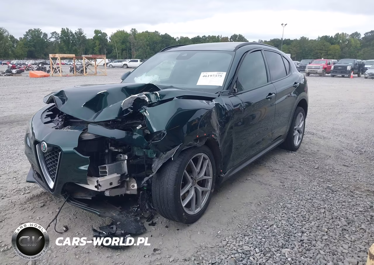 2019 Alfa Romeo Stelvio Ti Sport Awd VIN:ZASPAKBN6K7C42292 - 2