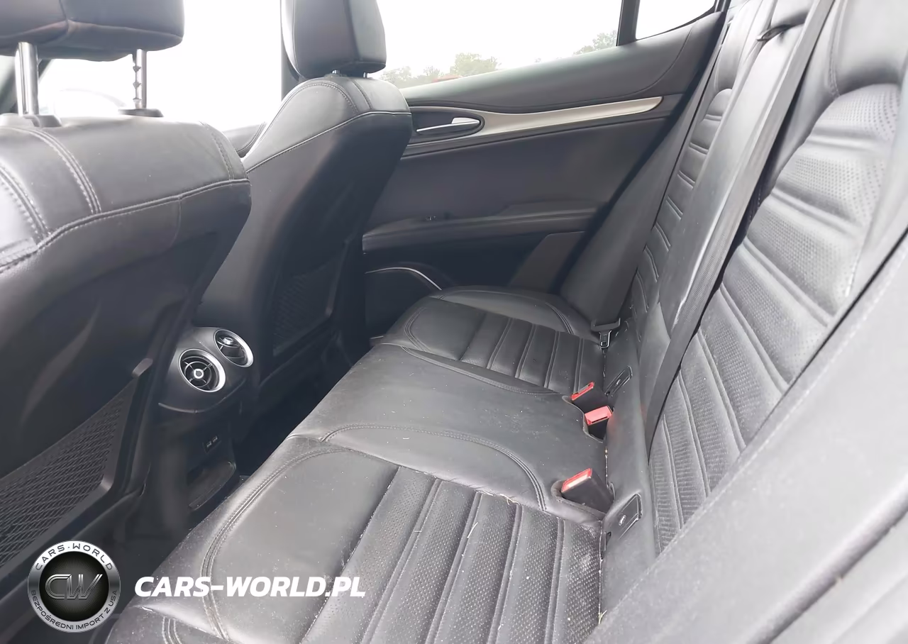 2019 Alfa Romeo Stelvio Ti Sport Awd VIN:ZASPAKBN6K7C42292 - 8