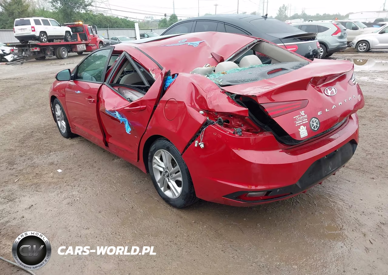 2019 Hyundai Elantra Value Edition VIN:KMHD84LF6KU781681 - 3