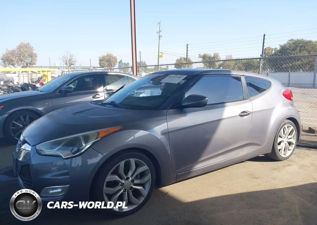 2012 Hyundai Veloster Base W-Black VIN:KMHTC6ADXCU066900 - 14