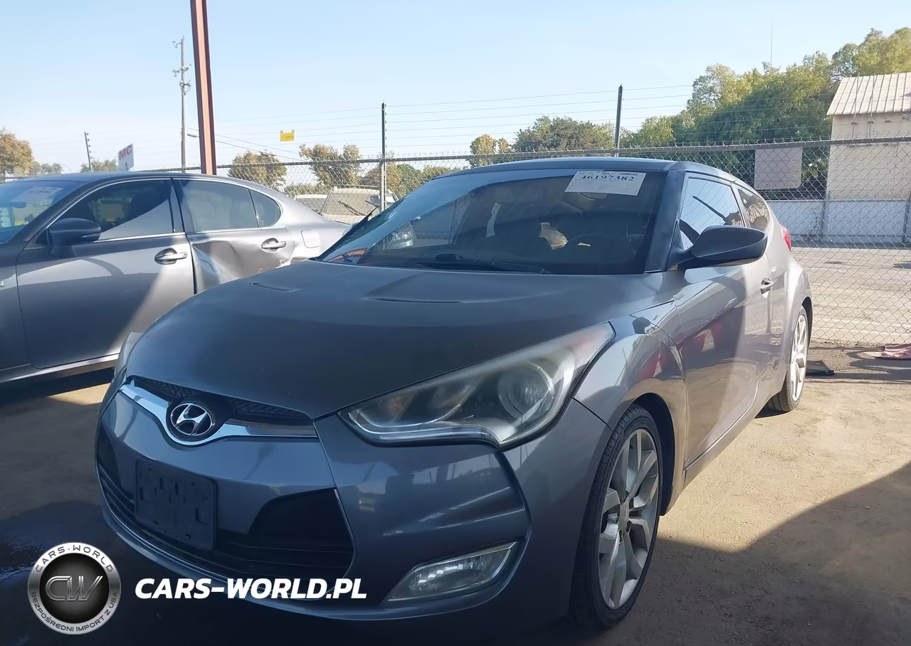 2012 Hyundai Veloster Base W-Black VIN:KMHTC6ADXCU066900 - 2