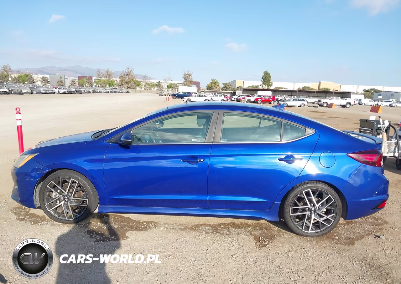 2019 Hyundai Elantra Sport VIN:KMHD04LB8KU835521 - 14