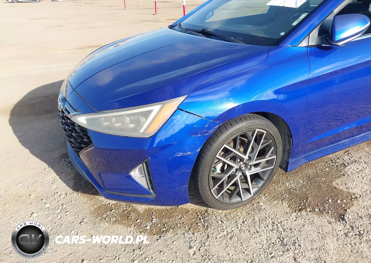 2019 Hyundai Elantra Sport VIN:KMHD04LB8KU835521 - 6