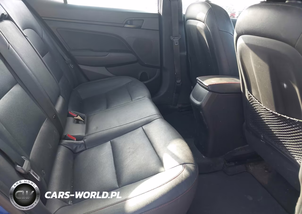 2019 Hyundai Elantra Sport VIN:KMHD04LB8KU835521 - 8