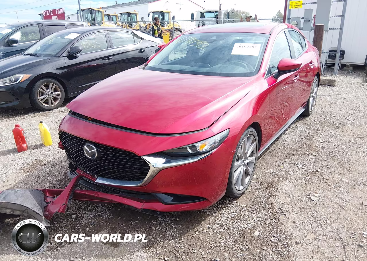 2021 Mazda Mazda3 Preferred VIN:JM1BPACLXM1303772 - 2