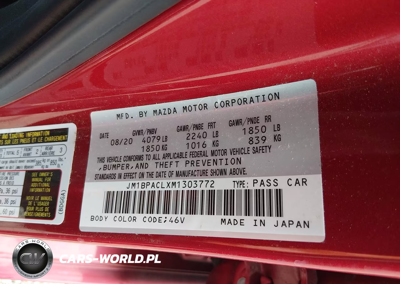 2021 Mazda Mazda3 Preferred VIN:JM1BPACLXM1303772 - 9