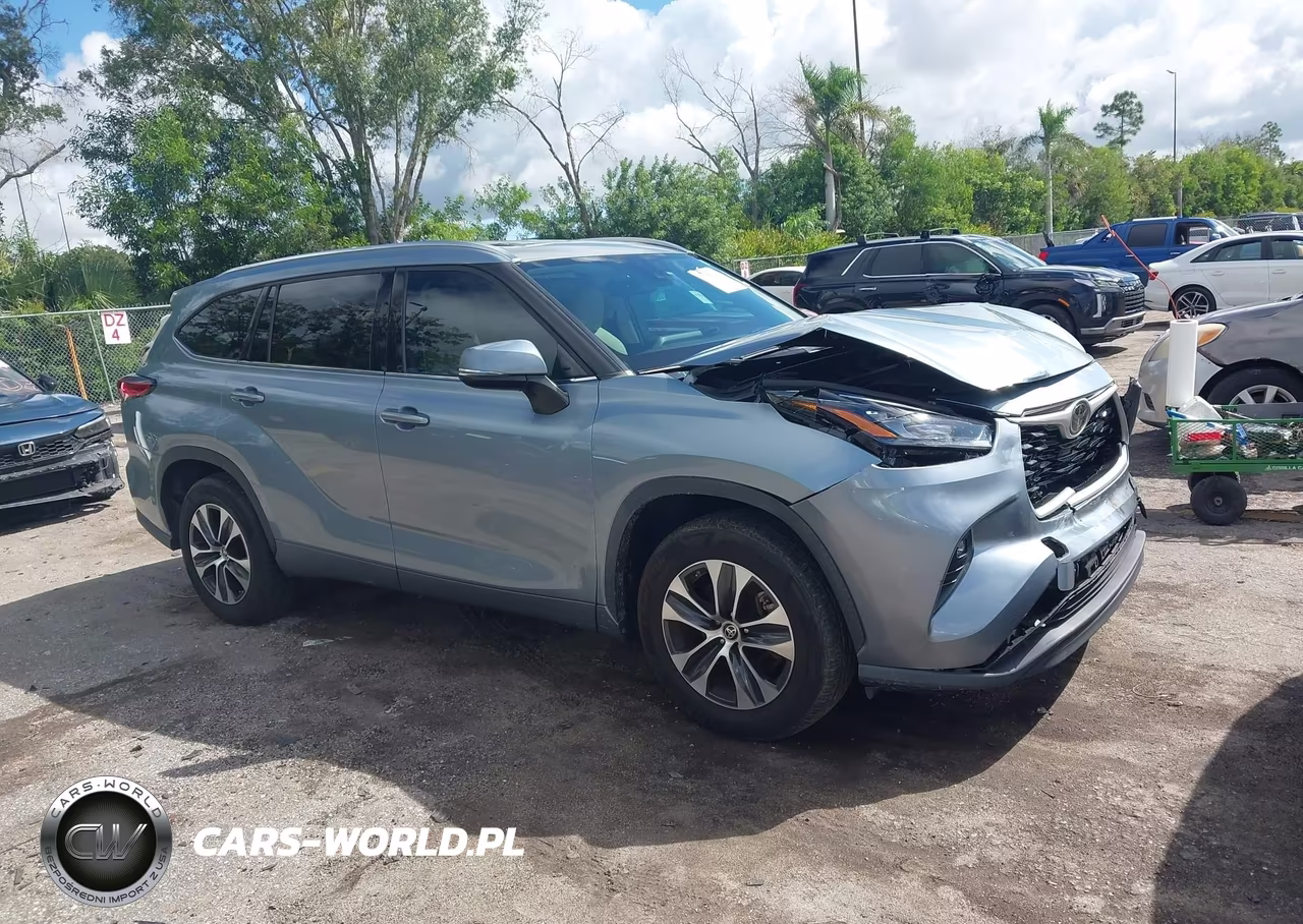 2020 Toyota Highlander Xle VIN:5TDGZRAHXLS022750 - 1
