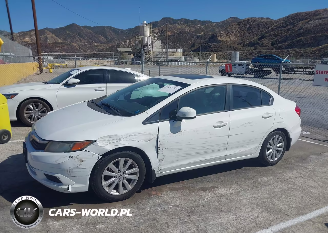 2012 Honda Civic Sdn Ex VIN:19XFB2F87CE339735 - 19
