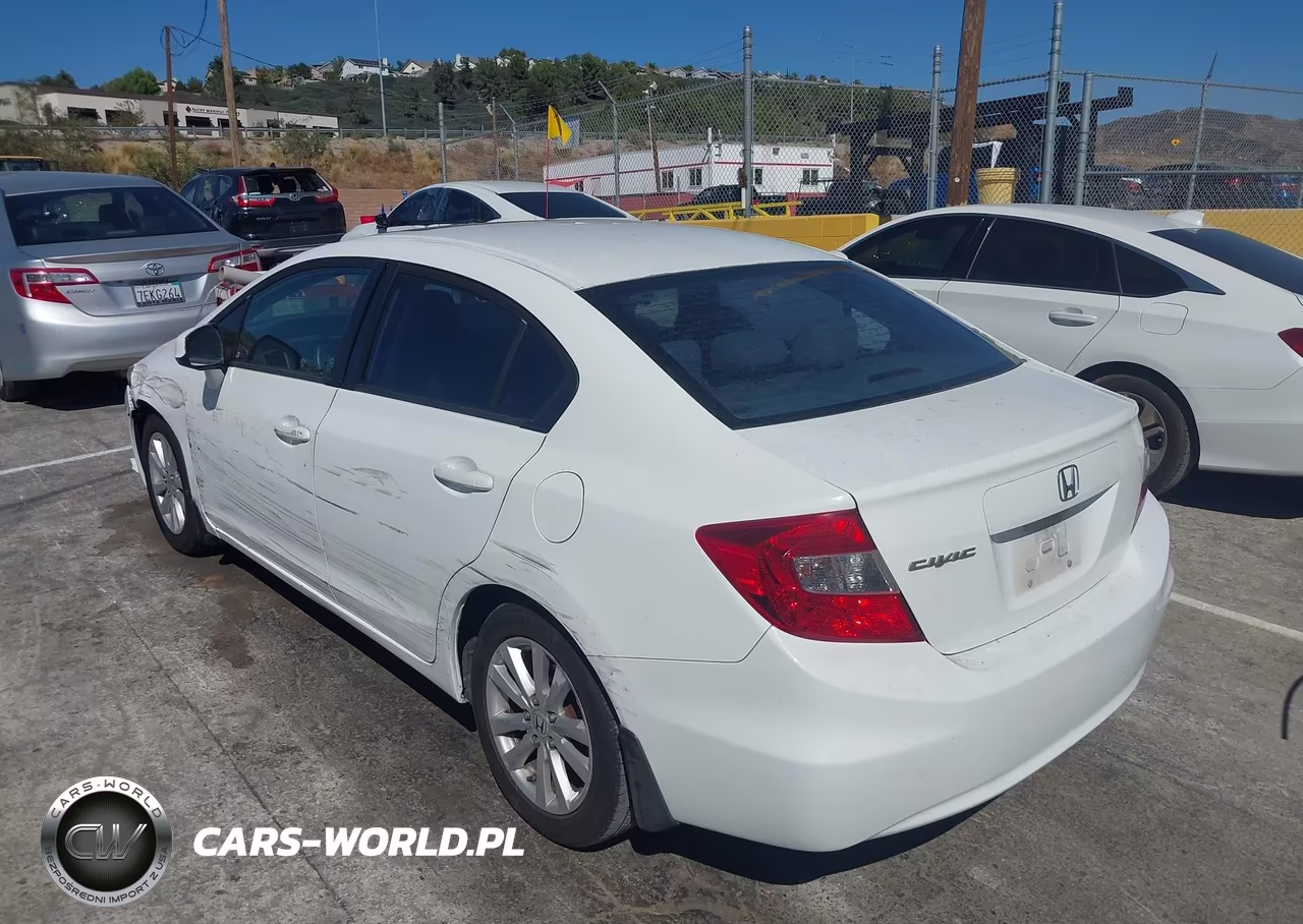2012 Honda Civic Sdn Ex VIN:19XFB2F87CE339735 - 3