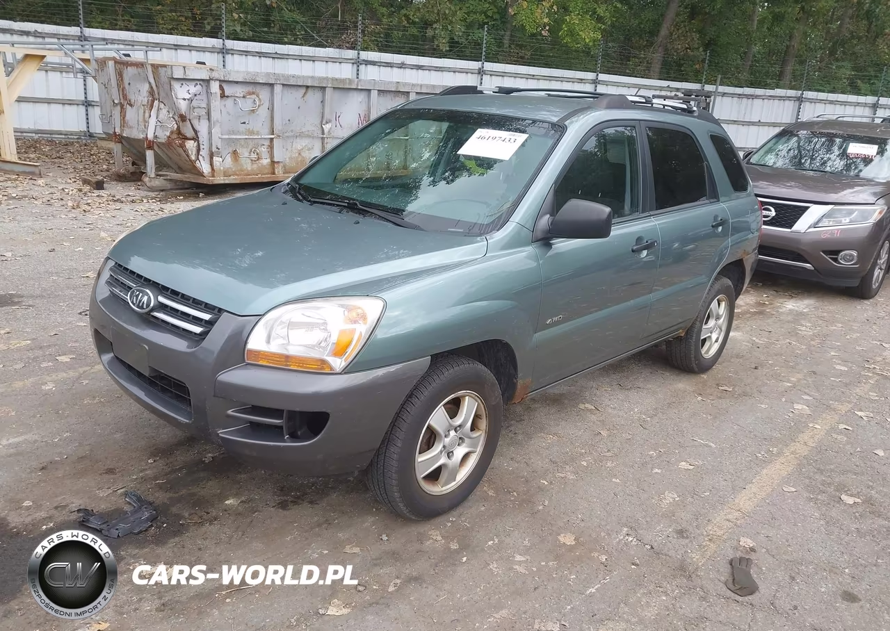 2007 Kia Sportage Lx VIN:KNDJE724X77451050 - 2