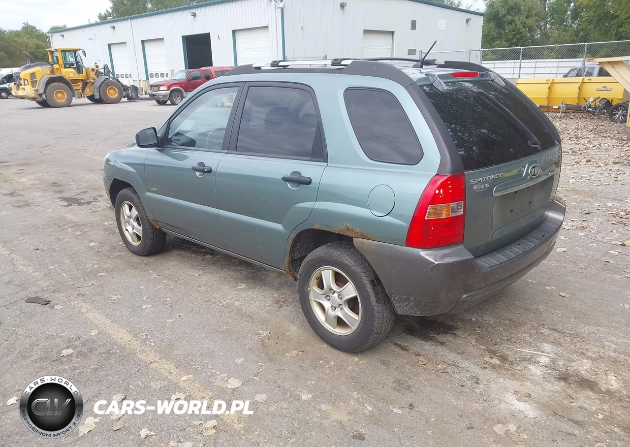 2007 Kia Sportage Lx VIN:KNDJE724X77451050 - 3