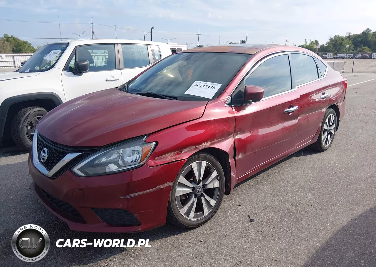 2019 Nissan Sentra Sv VIN:3N1AB7AP6KY232293 - 2