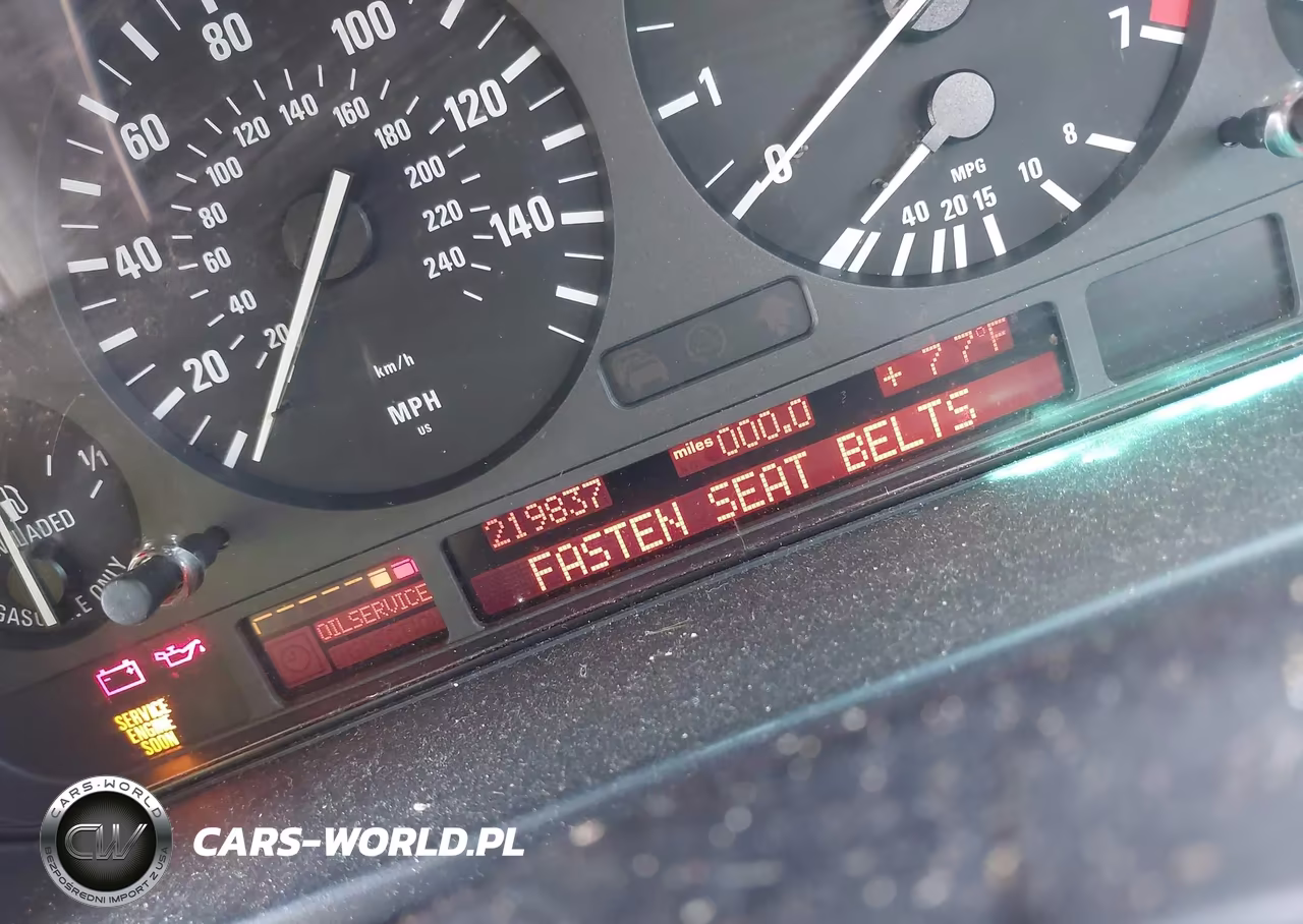 1998 BMW 5 Series 540I VIN:WBADE5321WBV94623 - 7
