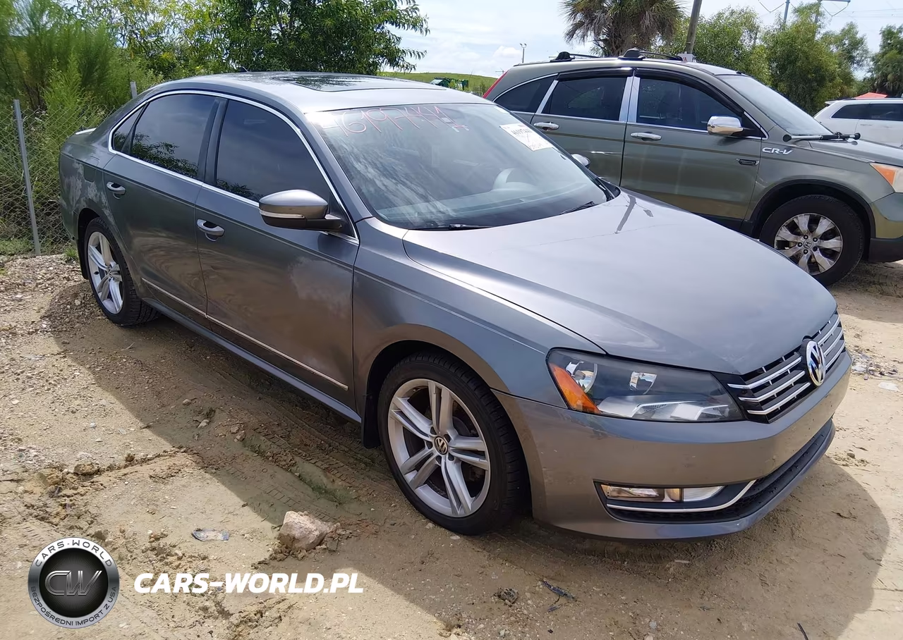 2014 Volkswagen Passat Tdi Sel Premium VIN:1VWCN7A3XEC071256 - 1
