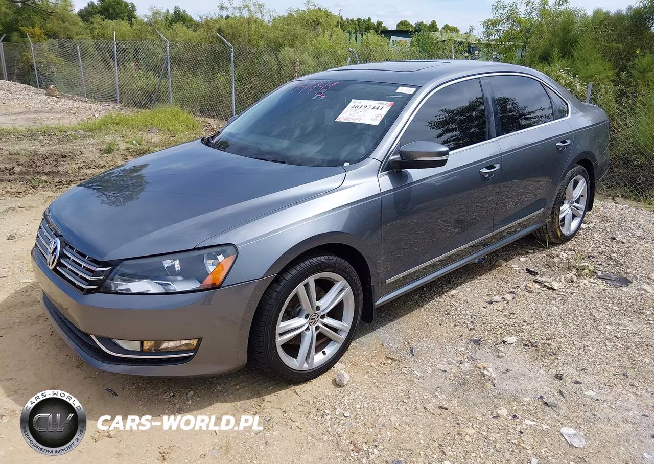 2014 Volkswagen Passat Tdi Sel Premium VIN:1VWCN7A3XEC071256 - 2