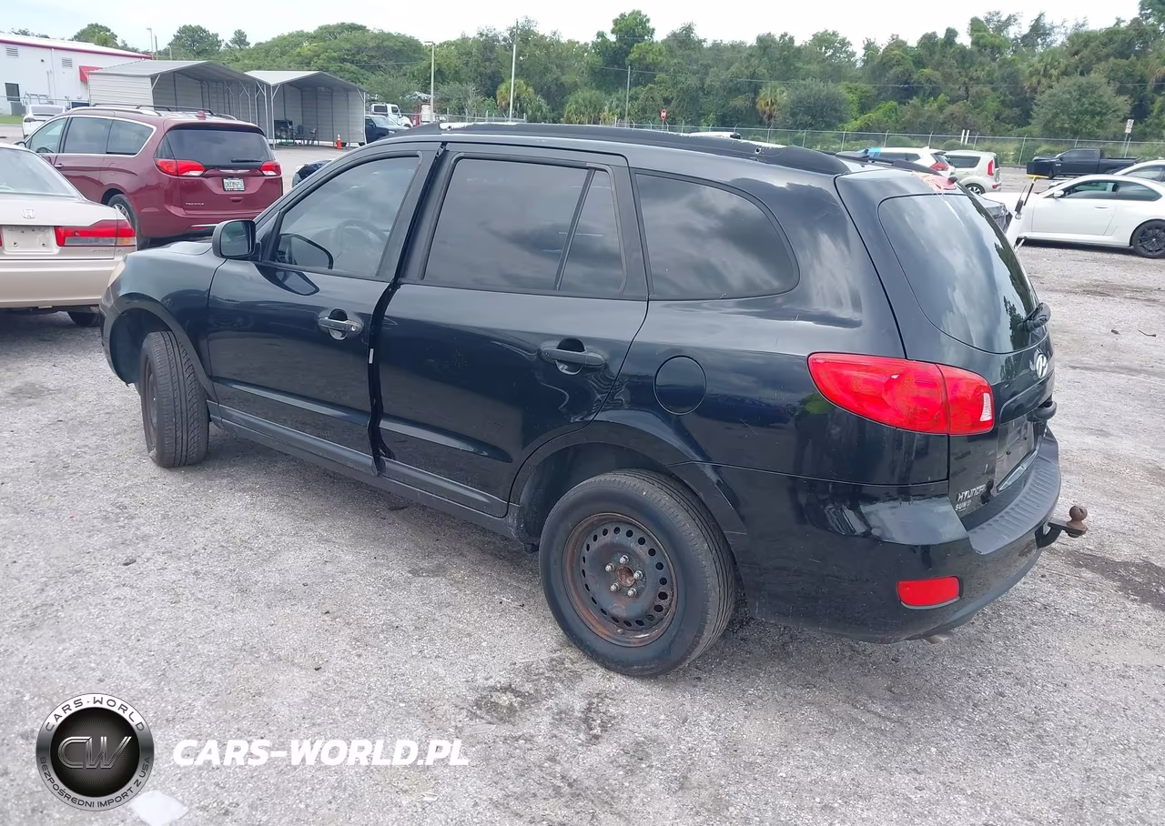 2009 Hyundai Santa Fe Gls VIN:5NMSG13D99H328572 - 3