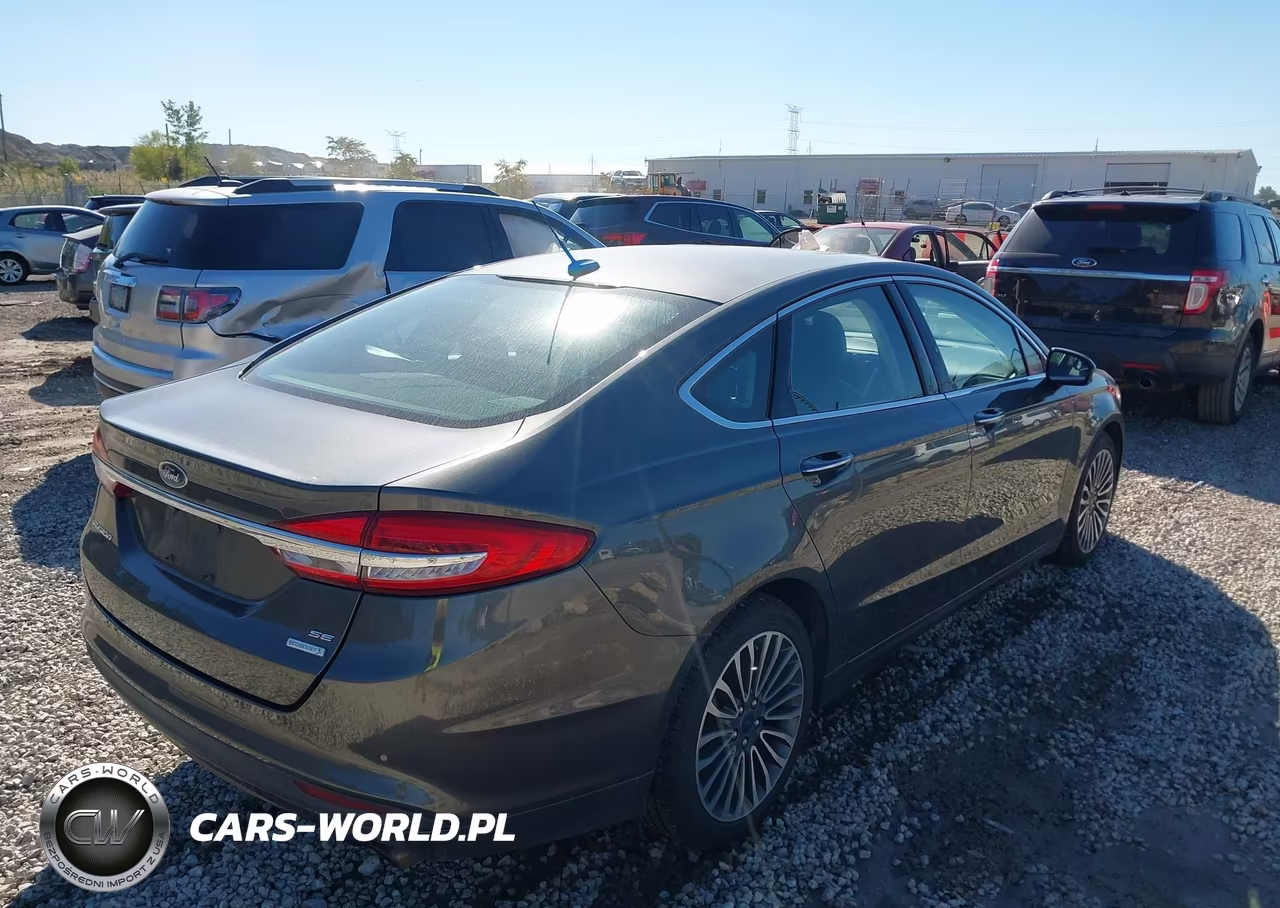 2017 Ford Fusion Se VIN:3FA6P0HD6HR304819 - 4