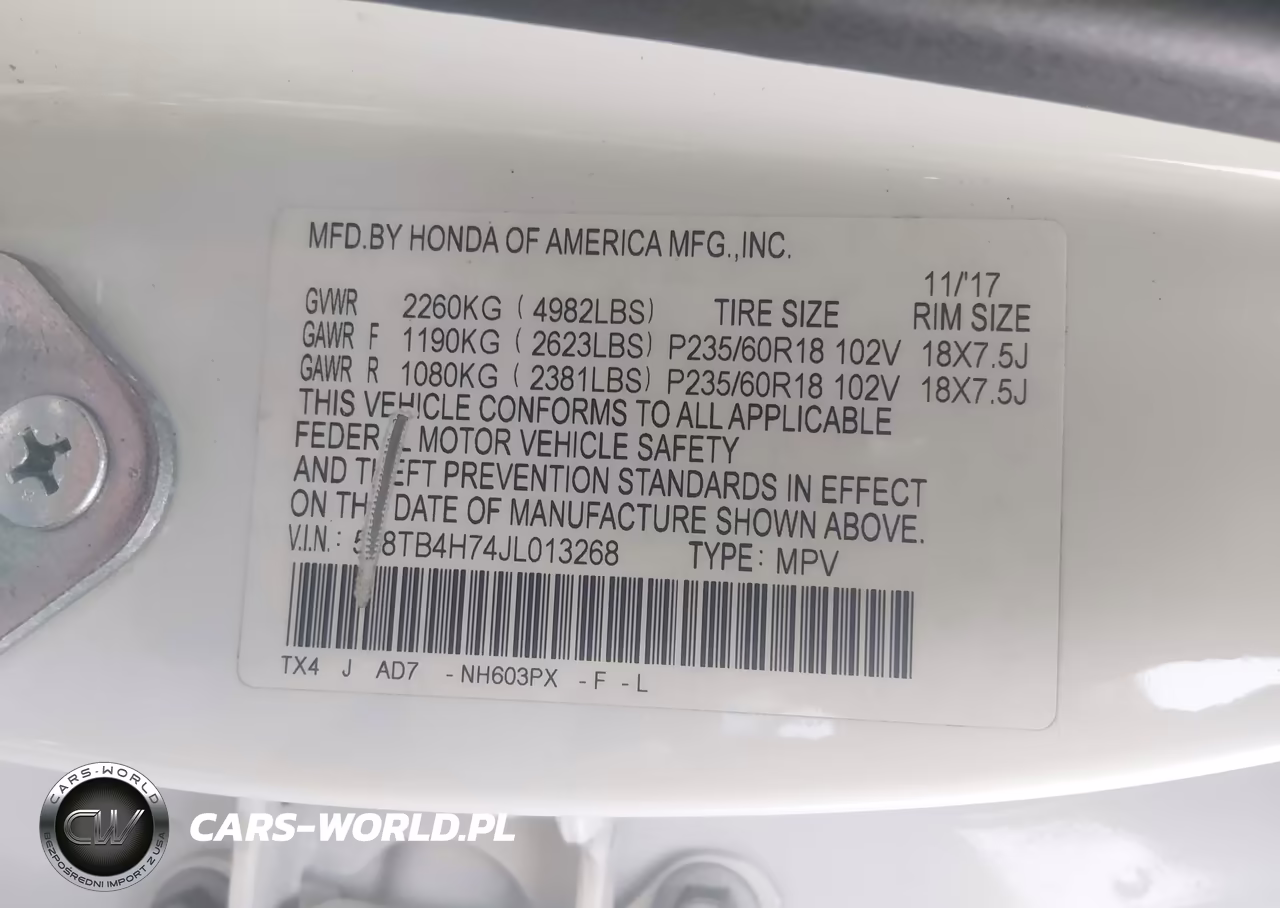 2018 Acura Rdx Advance Package VIN:5J8TB4H74JL013268 - 9